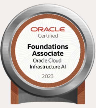 Oracle Cloud AI Certified Foundations Associate